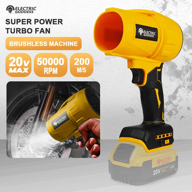 TurboJet Pro — Cordless Turbo Air Blower
